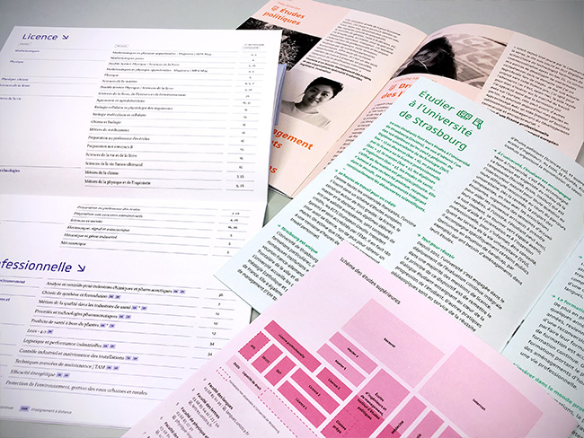 Universit� de Strasbourg - Conception et design graphique