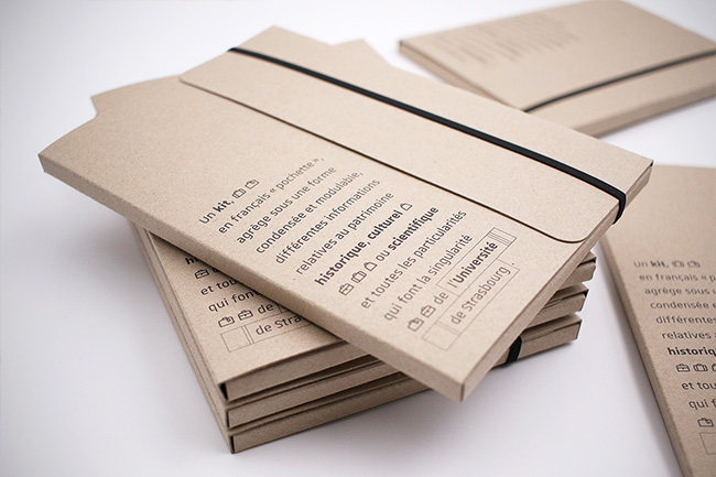 Universit� de Strasbourg - Conception et design graphique