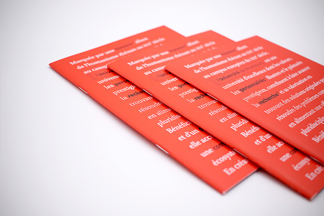 Universit� de Strasbourg - Conception et design graphique