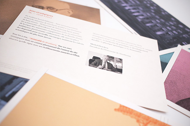 Universit� de Strasbourg - Conception et design graphique