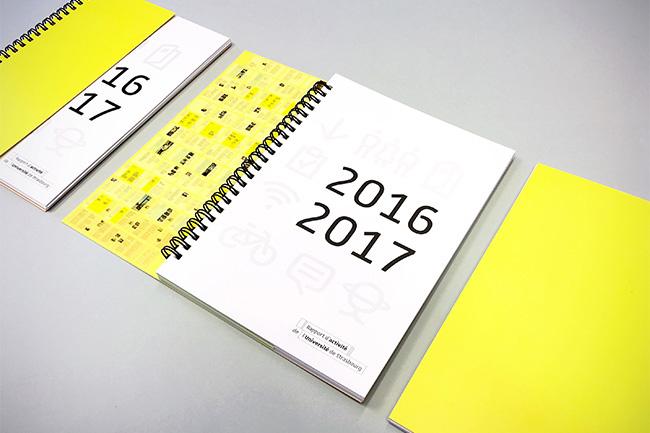 Universit� de Strasbourg - Conception et design graphique