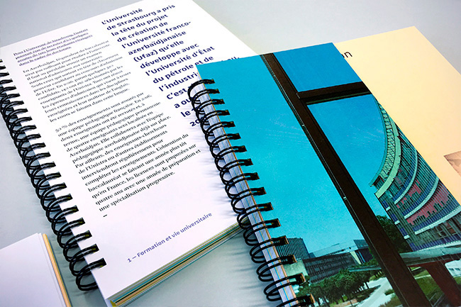 Universit� de Strasbourg - Conception et design graphique