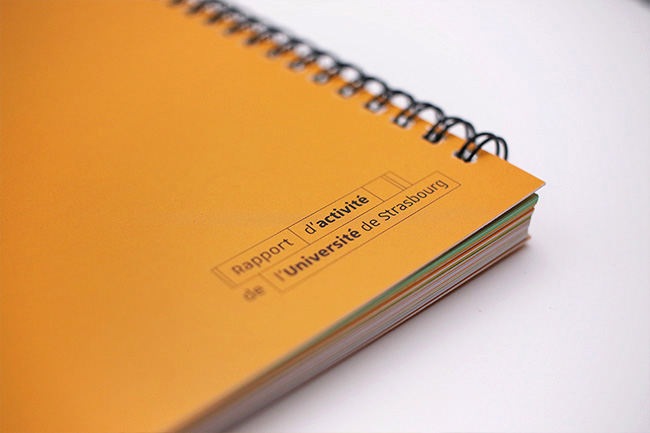 Universit� de Strasbourg - Conception et design graphique