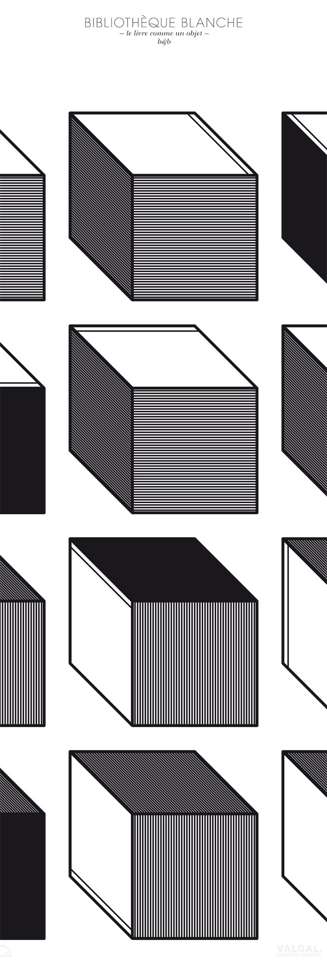 Biblioth&egrave;que Blanche Bis - Cube