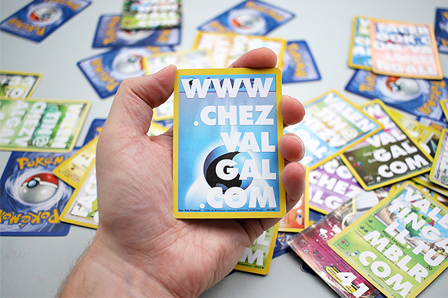 Carte de visite Pokemon