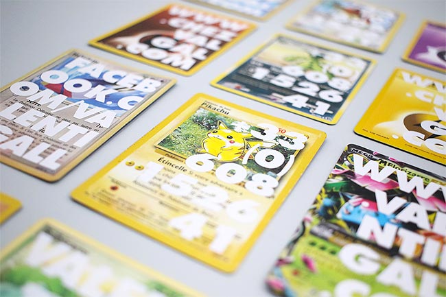 Carte de visite Pokemon