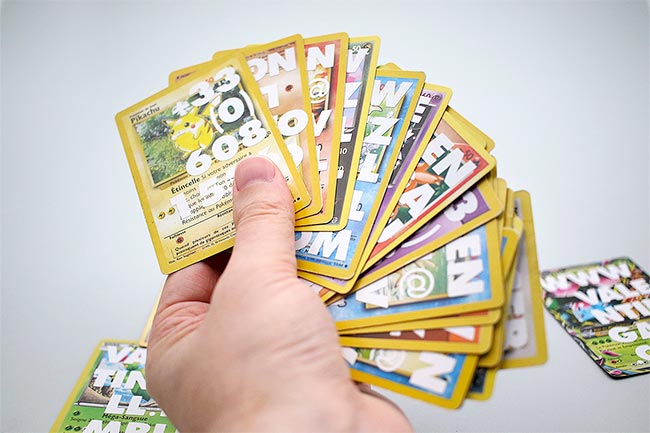 Carte de visite Pokemon