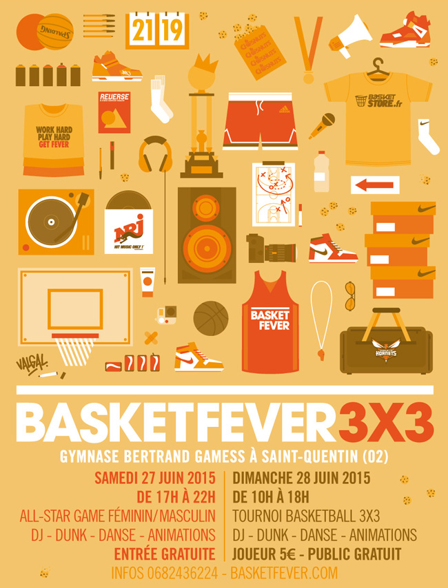 Affiche Tournoi Basket-ball Communication Tournoi Basket-ball