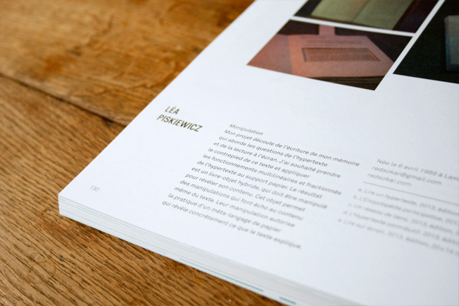 Communication &eacute;v&eacute;nementielle - Catalogue d'exposition - HEAR 2013