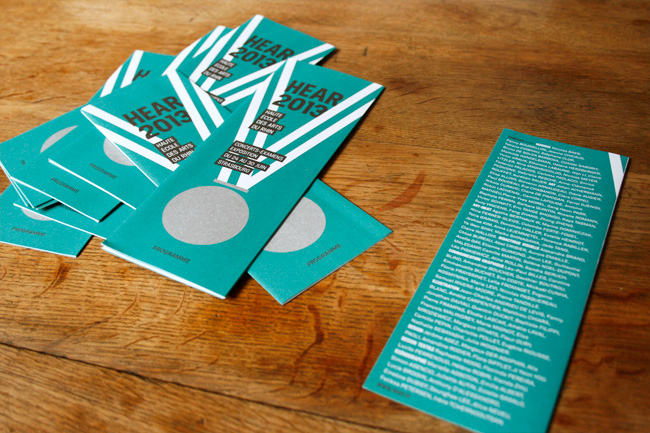 Communication &eacute;v&eacute;nementielle - Catalogue d'exposition - HEAR 2013