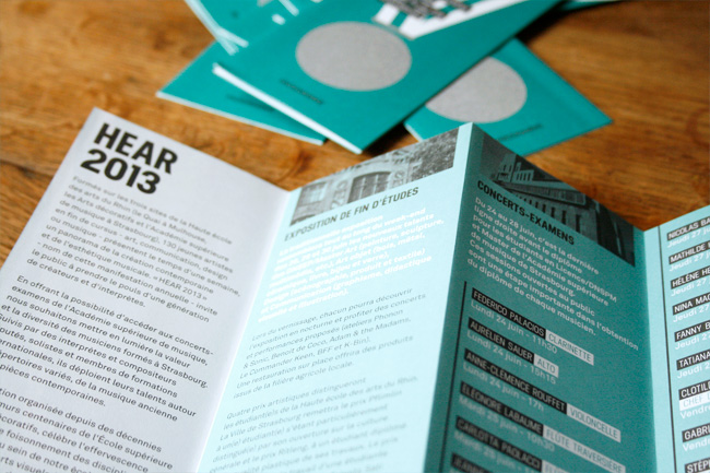 Communication &eacute;v&eacute;nementielle - Catalogue d'exposition - HEAR 2013