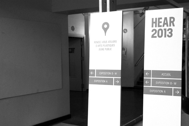 Communication &eacute;v&eacute;nementielle - Catalogue d'exposition - HEAR 2013