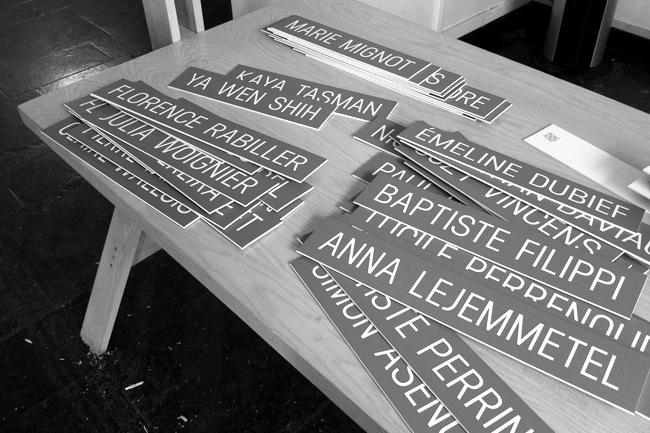 Communication &eacute;v&eacute;nementielle - Catalogue d'exposition - HEAR 2013