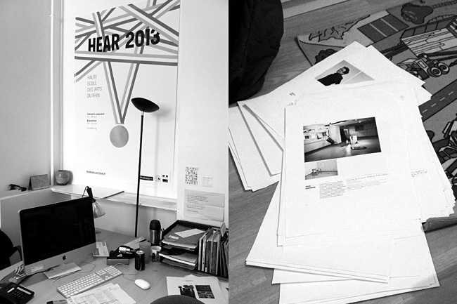 Communication &eacute;v&eacute;nementielle - Catalogue d'exposition - HEAR 2013