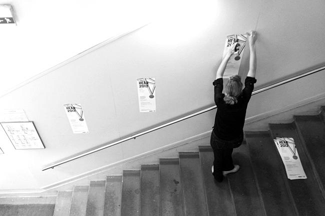 Communication &eacute;v&eacute;nementielle - Catalogue d'exposition - HEAR 2013