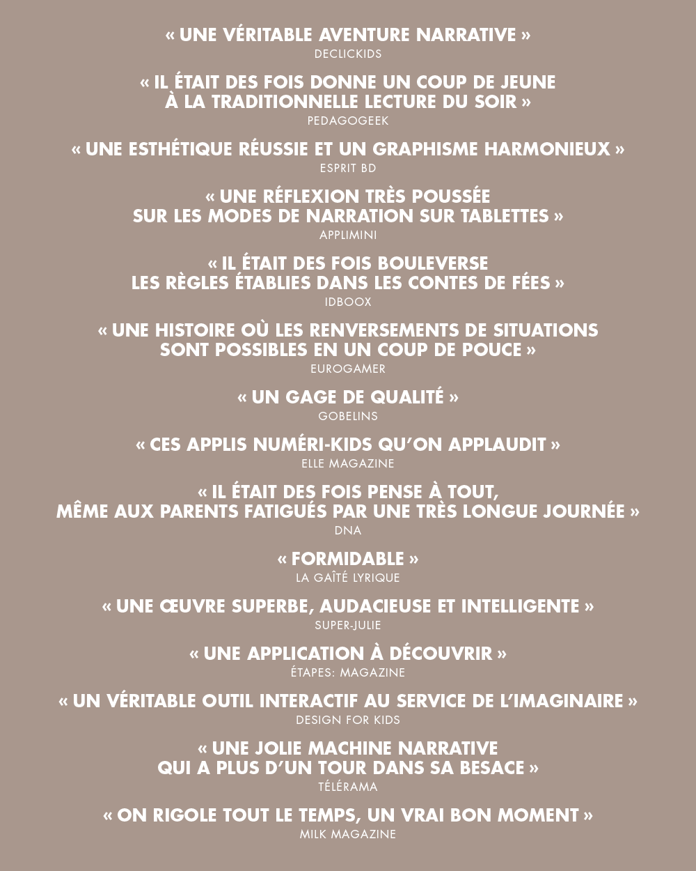 il était des fois il était des fois