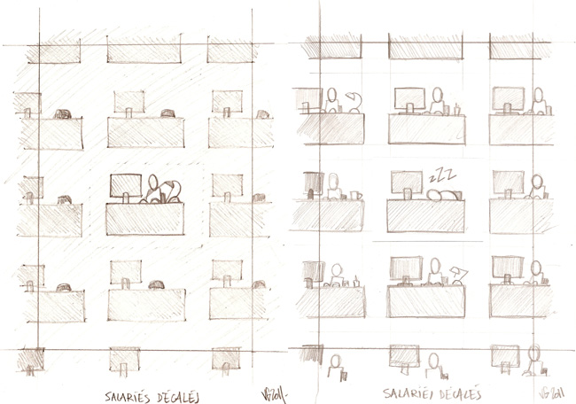 illustration presse