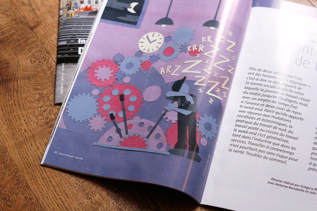 illustration presse