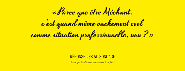 M&eacute;moire Les M&eacute;chants