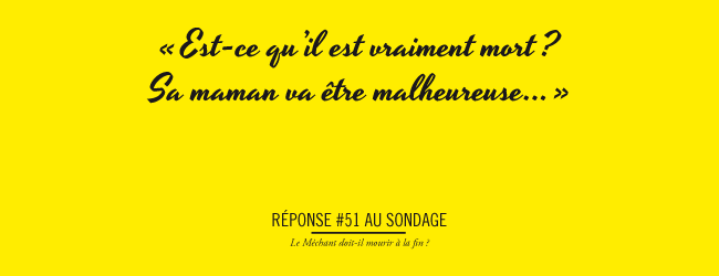 M&eacute;moire Les M&eacute;chants