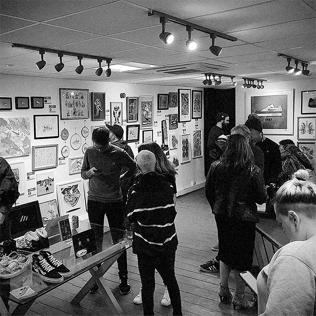Sneakers Papercut - Exposition