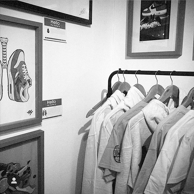 Sneakers Papercut - Exposition