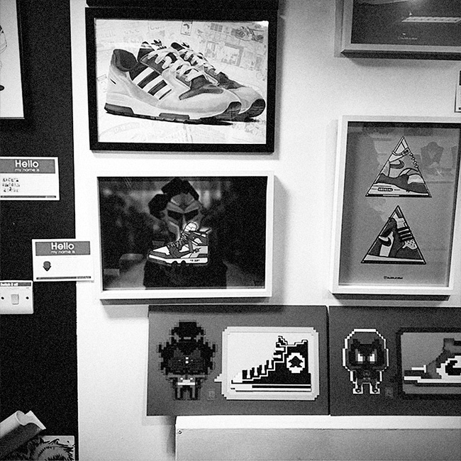 Sneakers Papercut - Exposition