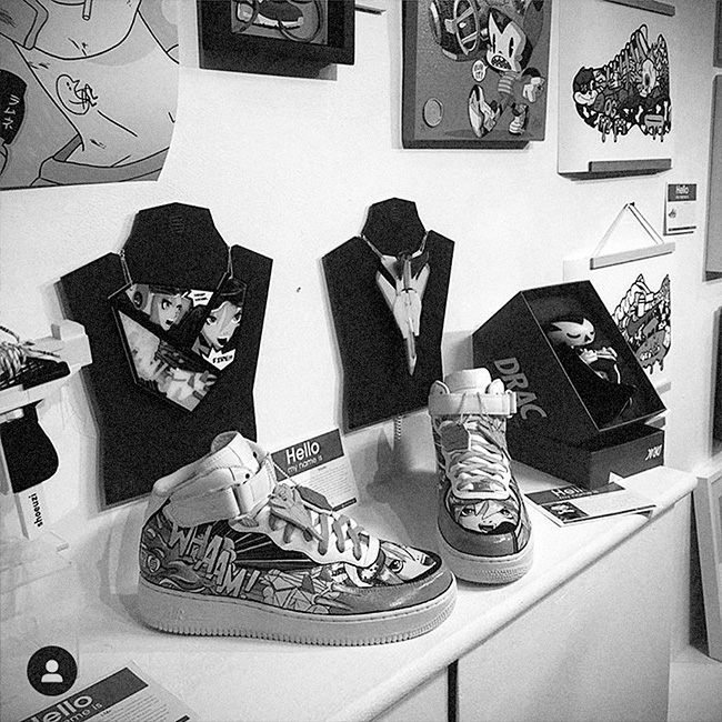 Sneakers Papercut - Exposition