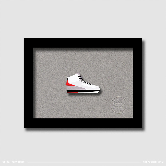 Sneakers Papercut