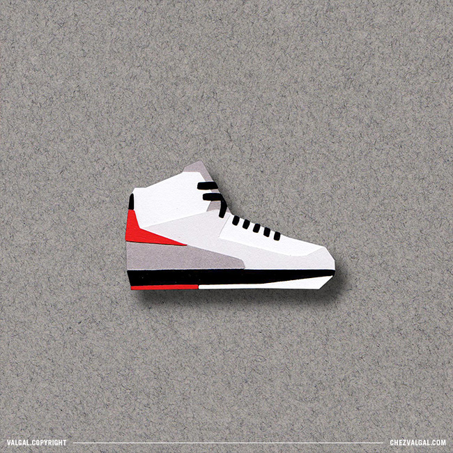 Sneakers Papercut