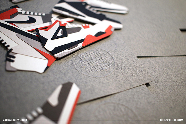 Sneakers Papercut
