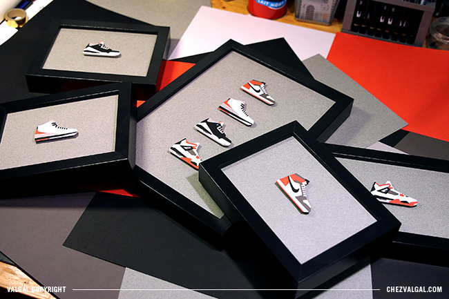 Sneakers Papercut