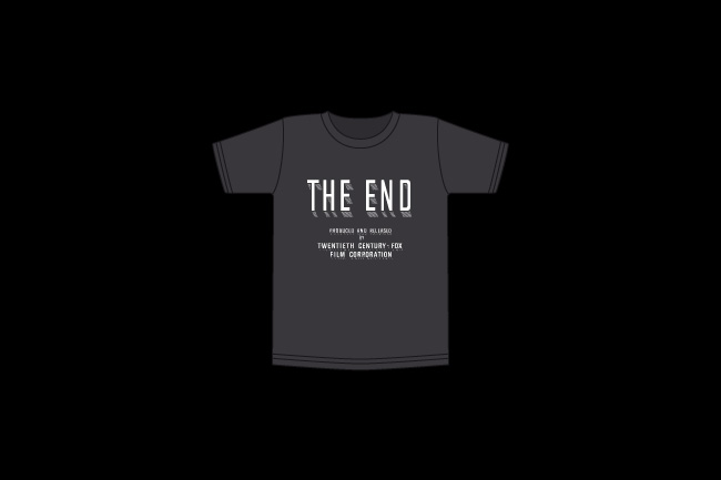 t-shirt the end t-shirt the end